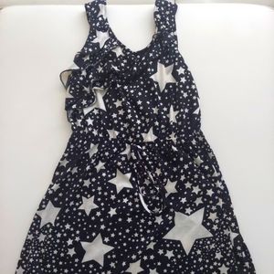 Self Esteem Black& Cream Star Dress Sz XL